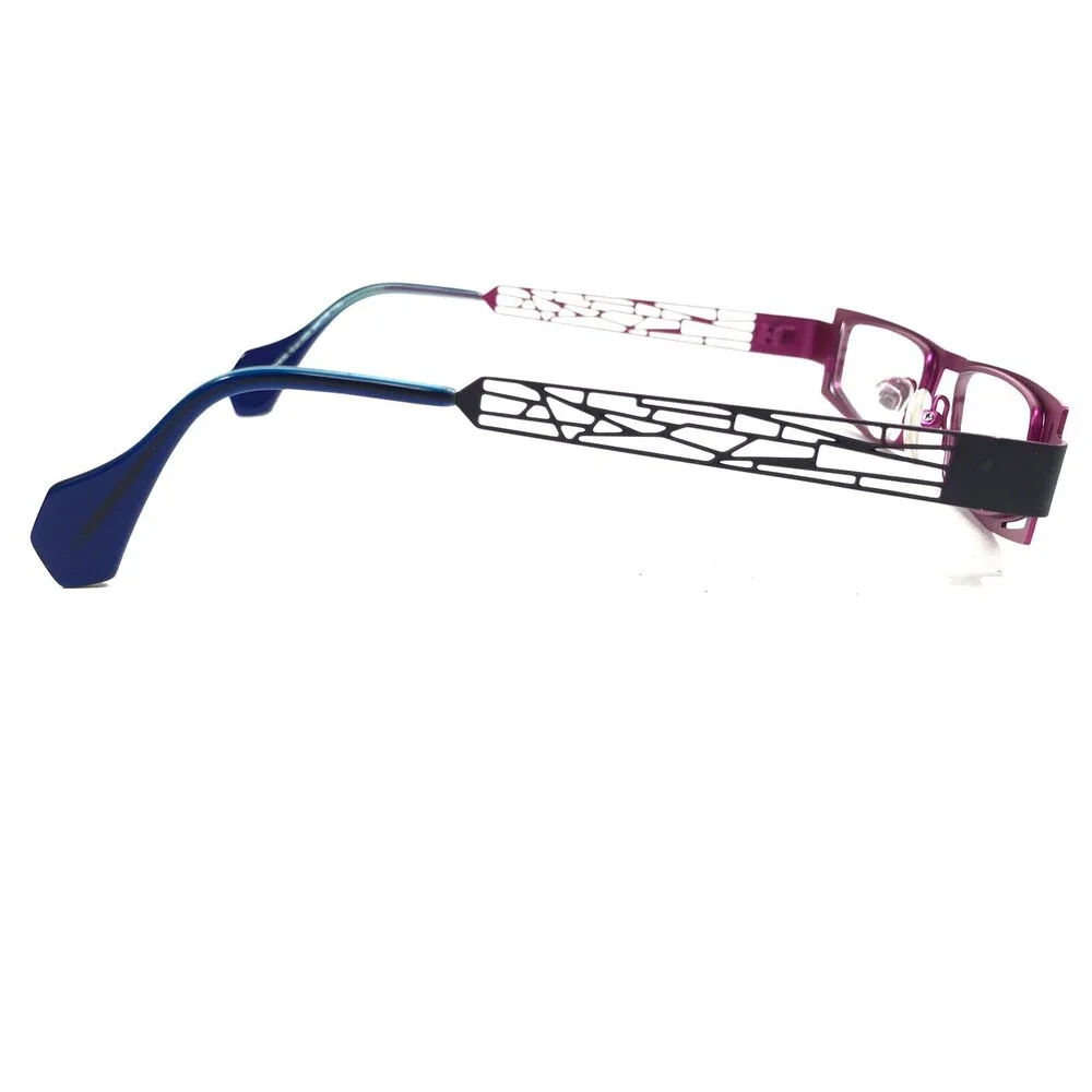 Iyoko-Inyake Eyeglasses Frames IY576 Col.103 Purple Pink Rectangular 44-18-140